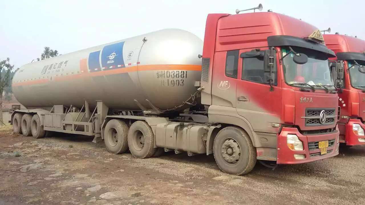 二手低温液体运输车 二手碳四碳五运输车